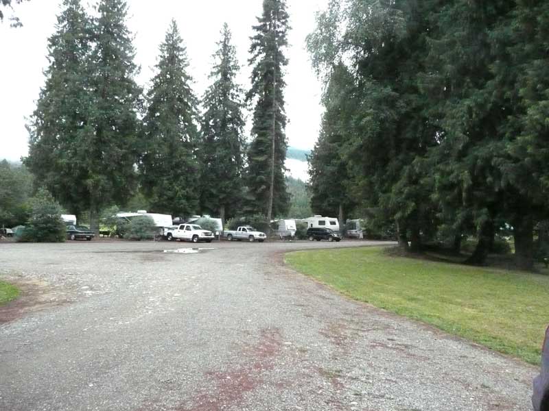 Typical campsites