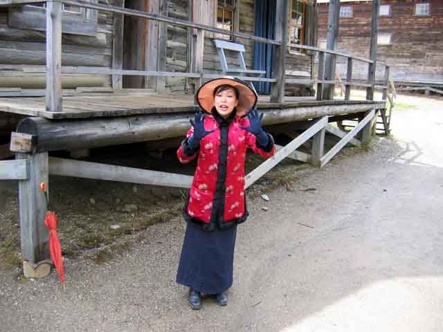 Barkerville - China Town tour guide