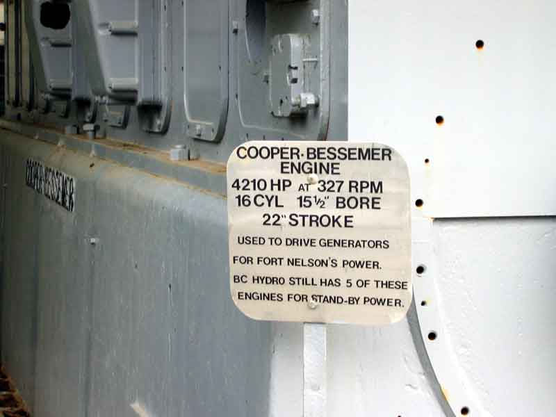 Cooper-Bessemer Engine