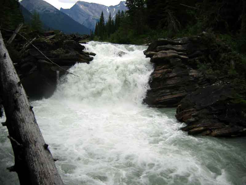 Upper falls on the Small River