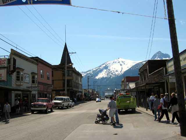 Broadway in Skagway