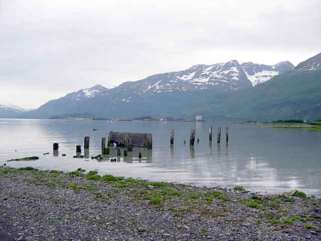 Old Valdez waterfront
