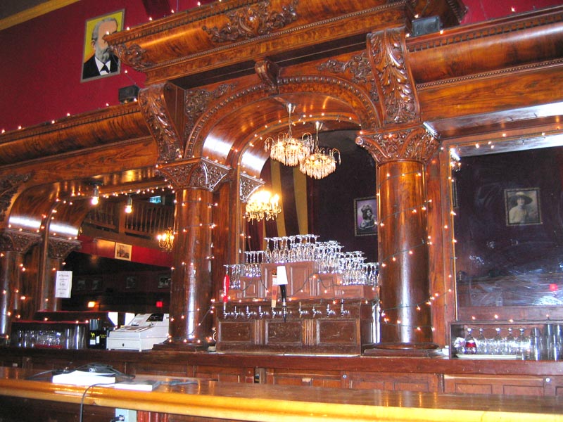 Old bar where the underground tour starts