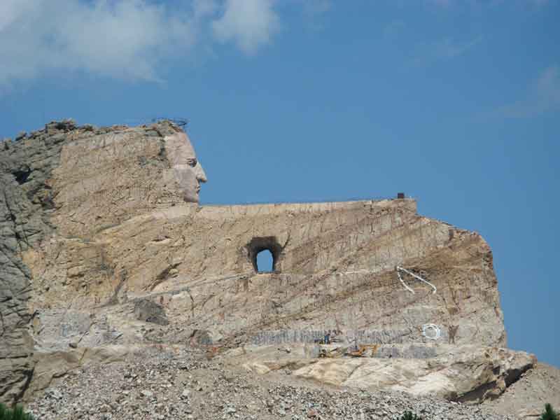 Crazy Horse mountain