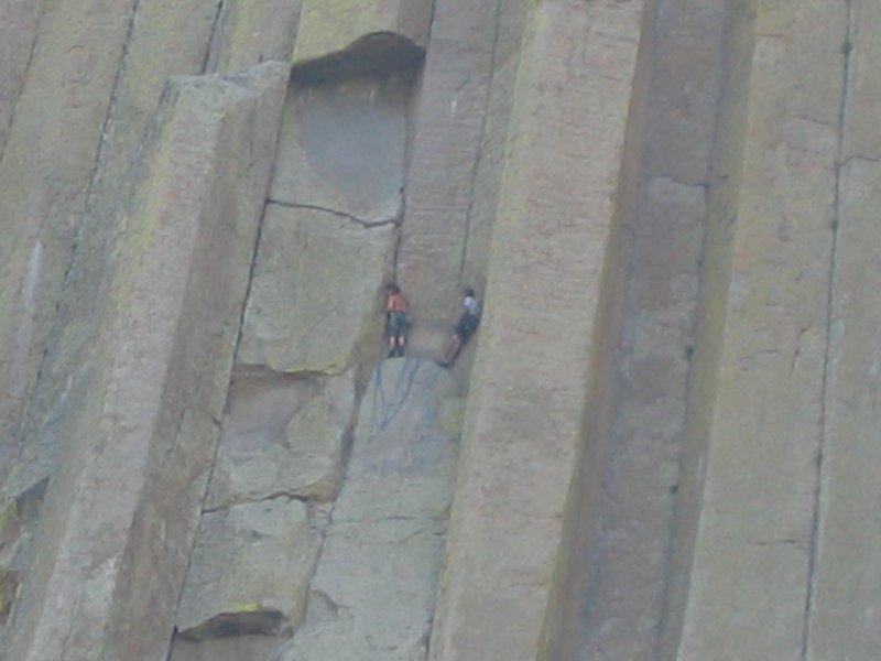 Climbers - closeup from left picture