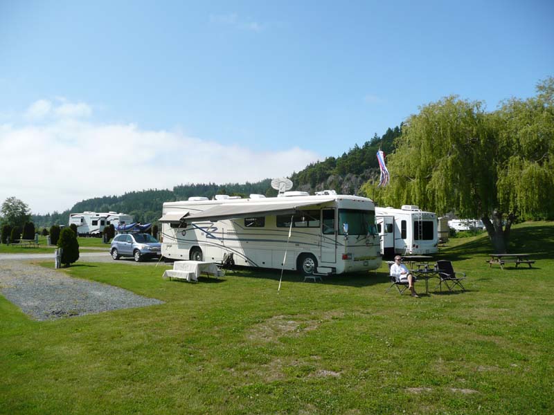 Fidalgo Bay campsite