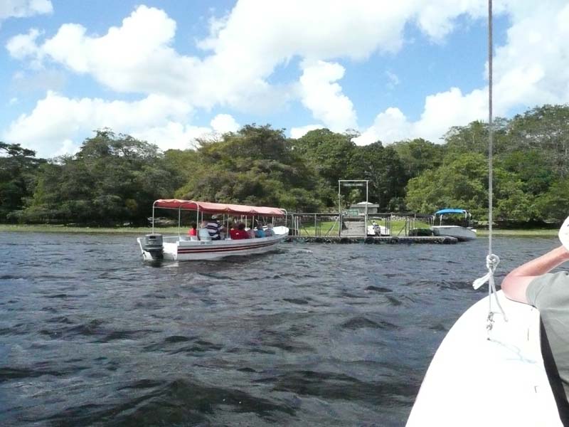 Dock at Lamanai