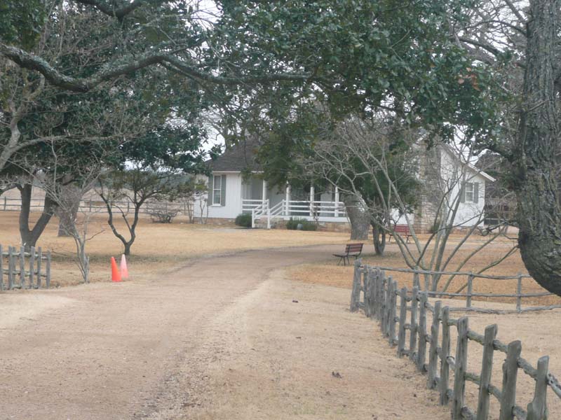 Reconstructed birthplace house