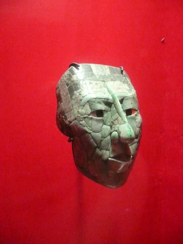 One of two masks