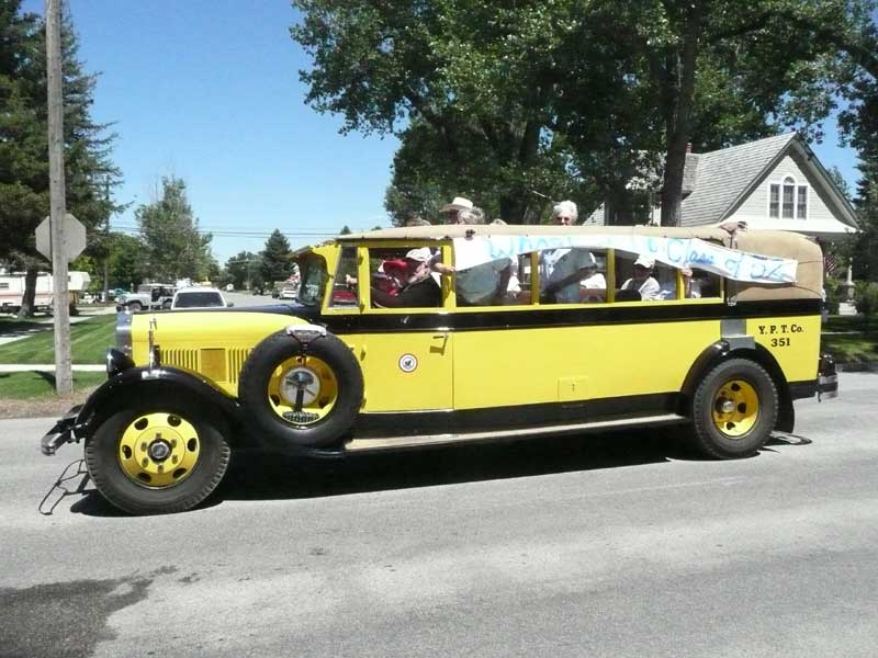 Yellowstone NP tour car